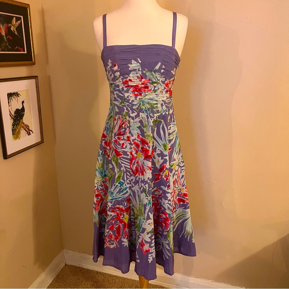 Nanette Lepore | Floral A-Line Convertible Dress